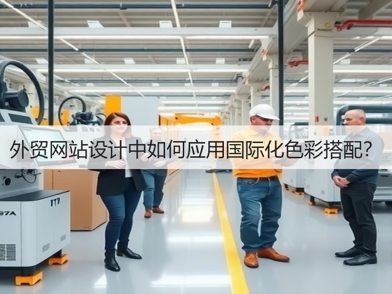 外贸网站设计中如何应用国际化色彩搭配？