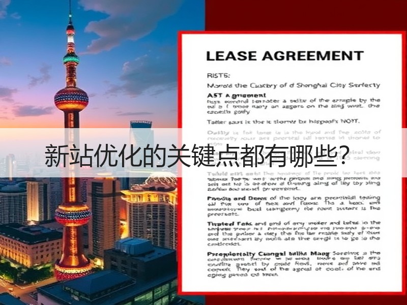 新站优化的关键点都有哪些？