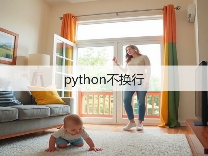 python不换行