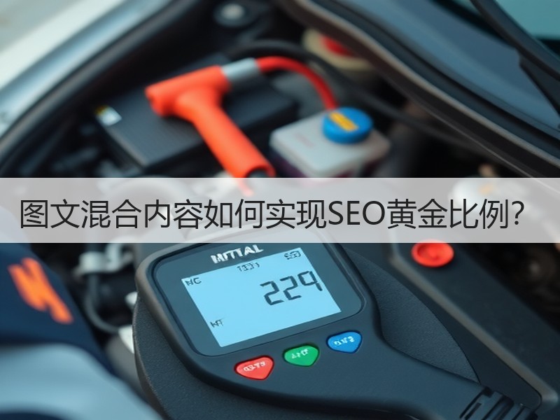 图文混合内容如何实现SEO黄金比例？