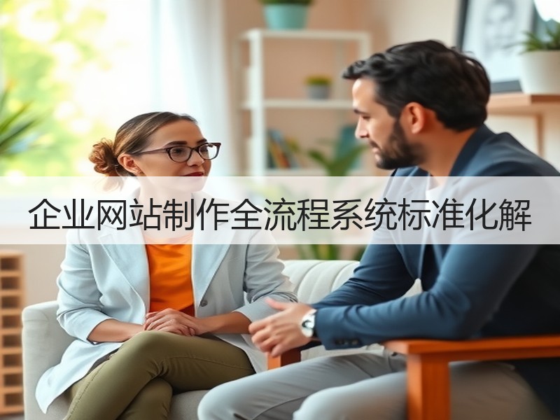 企业网站制作全流程系统标准化解