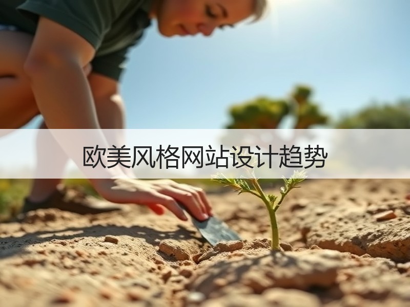 欧美风格网站设计趋势