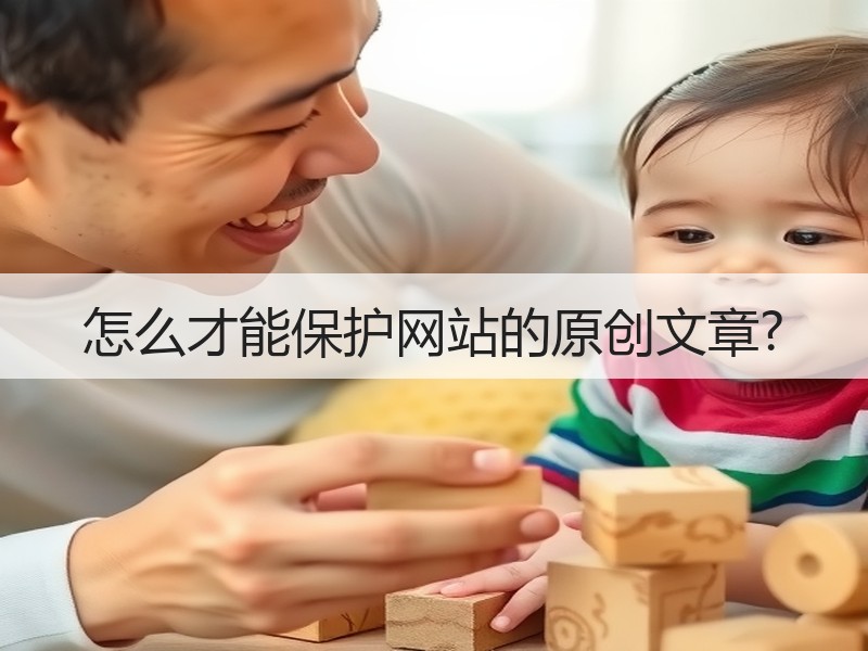 怎么才能保护网站的原创文章?