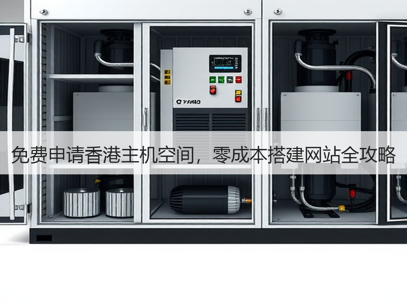 免费申请香港主机空间，零成本搭建网站全攻略
