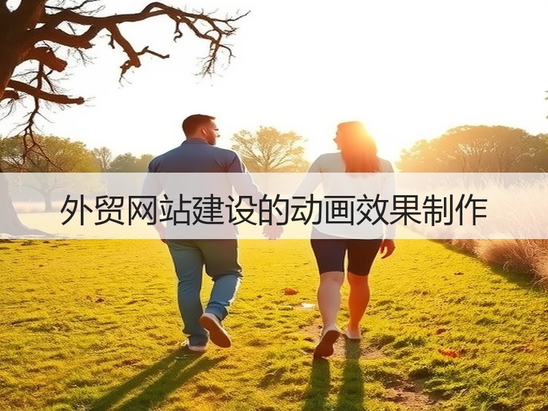 外贸网站建设的动画效果制作