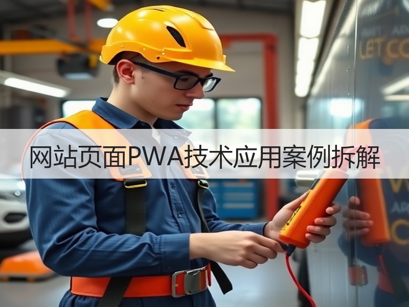 网站页面PWA技术应用案例拆解